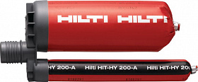 Hilti HIT-HY 200-A - 500 мл Хим анкер для бетона 2045034 фото в интернет магазине Anker-Da.ru