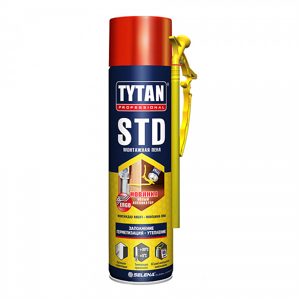 TYTAN Professional STD ЭРГО Пена монтажная  500 мл